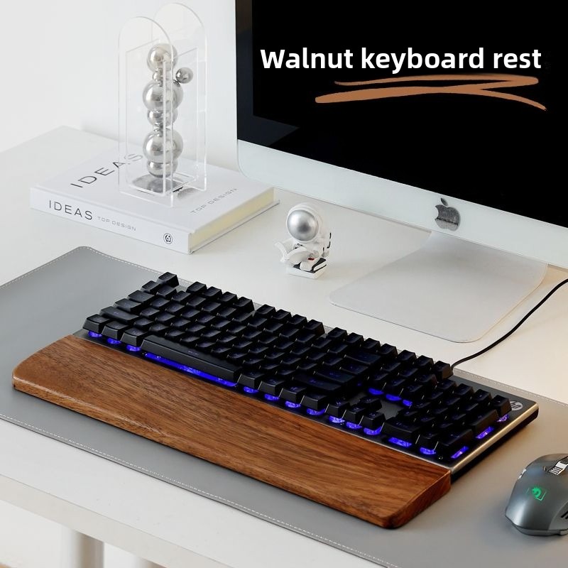 Solid Wood Keyboard Palm Rest  - Wrist Rest Wood avis et prix