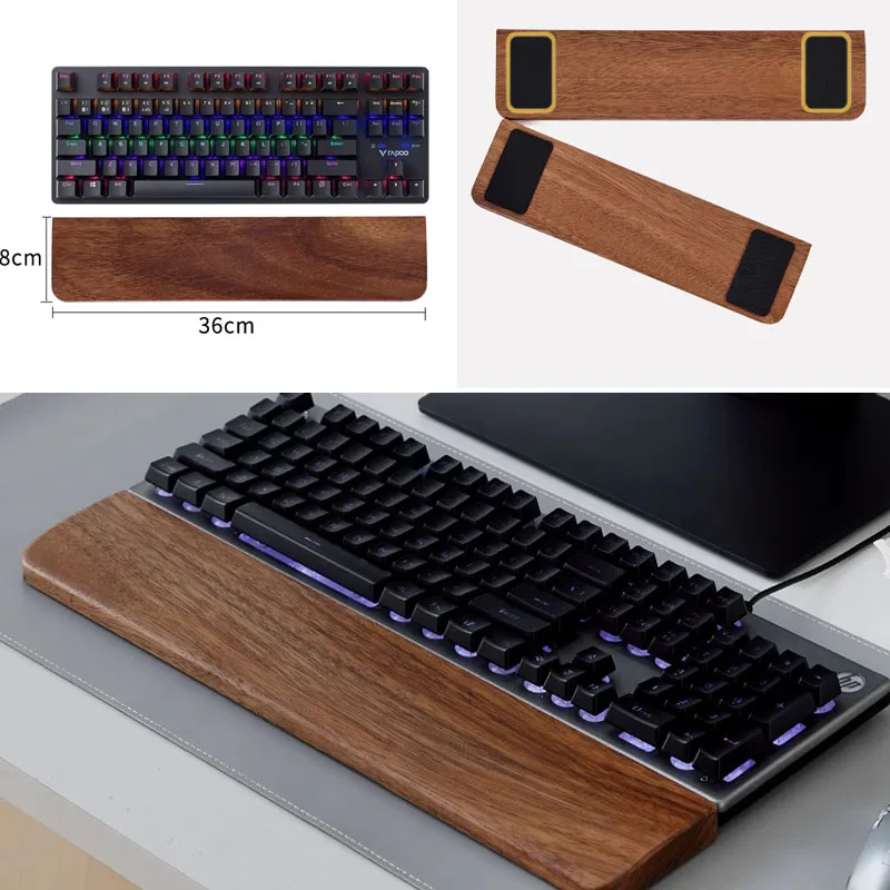 Solid Wood Keyboard Palm Rest  - Wrist Rest Wood avis et prix