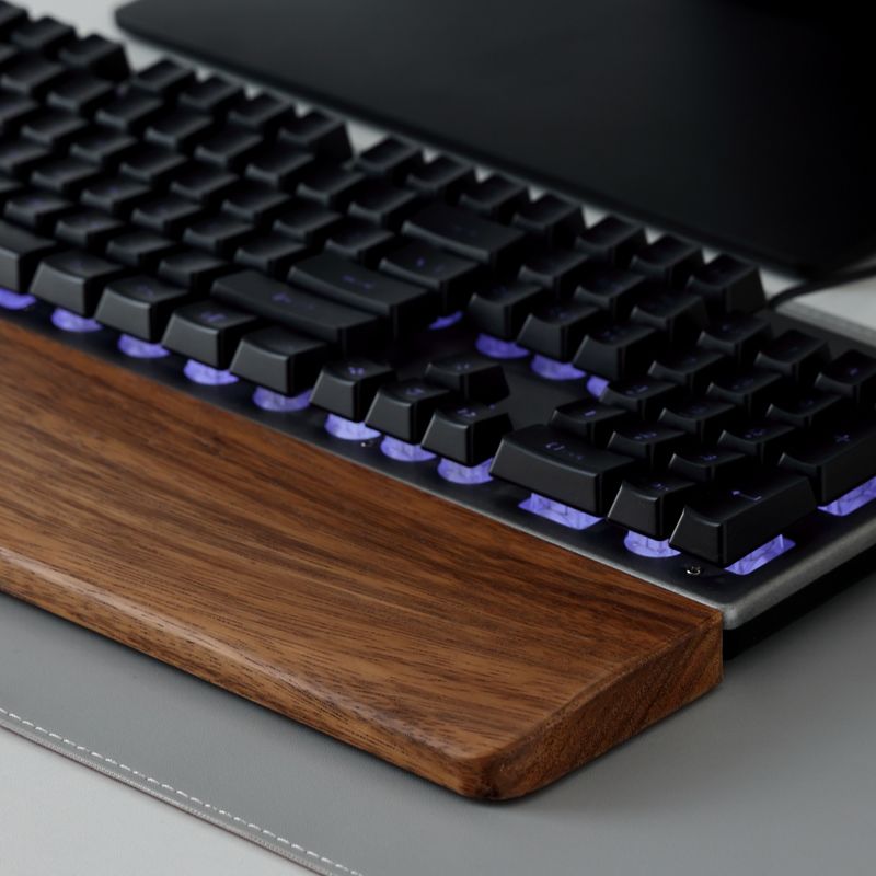 Solid Wood Keyboard Palm Rest  - Wrist Rest Wood avis et prix