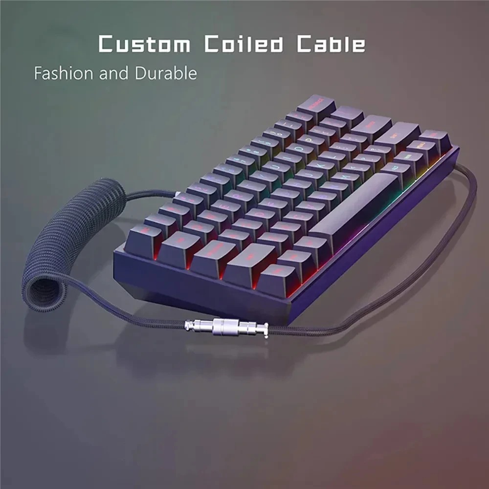 Aviator Coiled Keyboard Cable, - Gaming Keyboard Types avis et prix