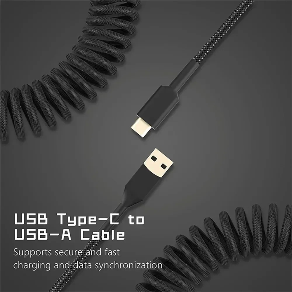Aviator Coiled Keyboard Cable, - Gaming Keyboard Types avis et prix