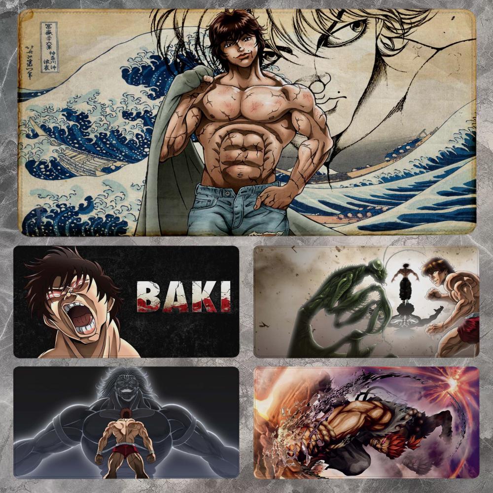 H-Hanma Baki Mouse Pad 90x40CM - Gaming Keyboard Non Mechanical avis et prix