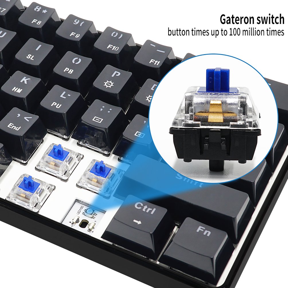 SKYLOONG GK61 Mini Portable 60 - Gaming Keyboard Mobile avis et prix