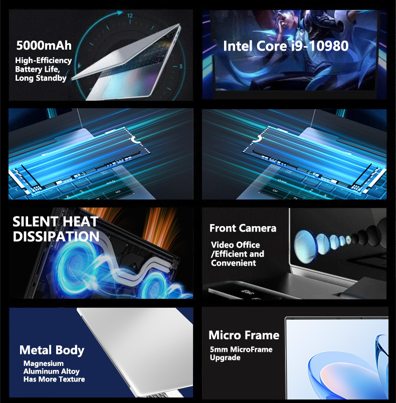 LENO 15.6 Inch Intel Core i9-1 - Keyboard Gaming Mac avis et prix