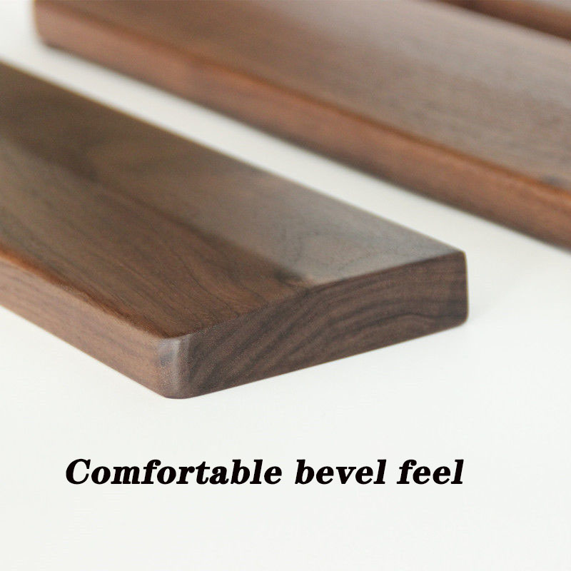 Walnut Wood Mechanical Keyboar - Wrist Rest Wood avis et prix