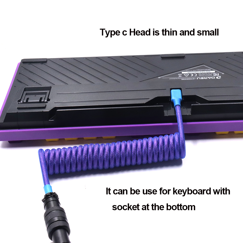 LANO Custom Paracord Coiled Me - Gaming Keyboard Types avis et prix