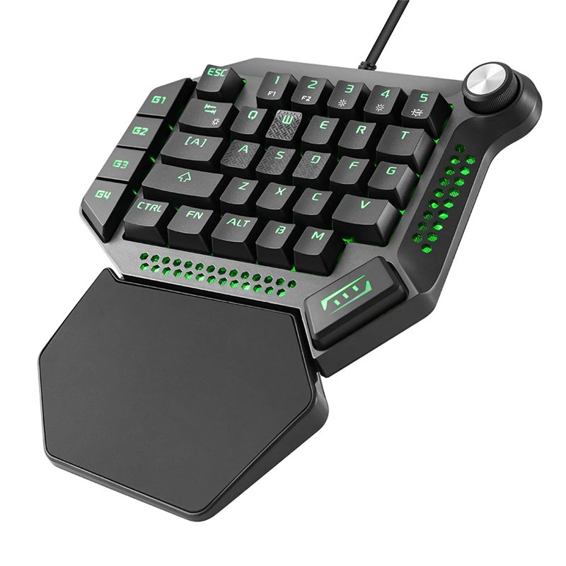 AEF6-One-Handed Mechanical Gam - Gaming Keyboard Training avis et prix