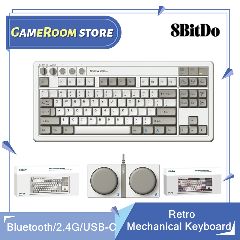 8Bitdo Retro Mechanical Keyboa - Gaming Keyboard Bluetooth avis et prix