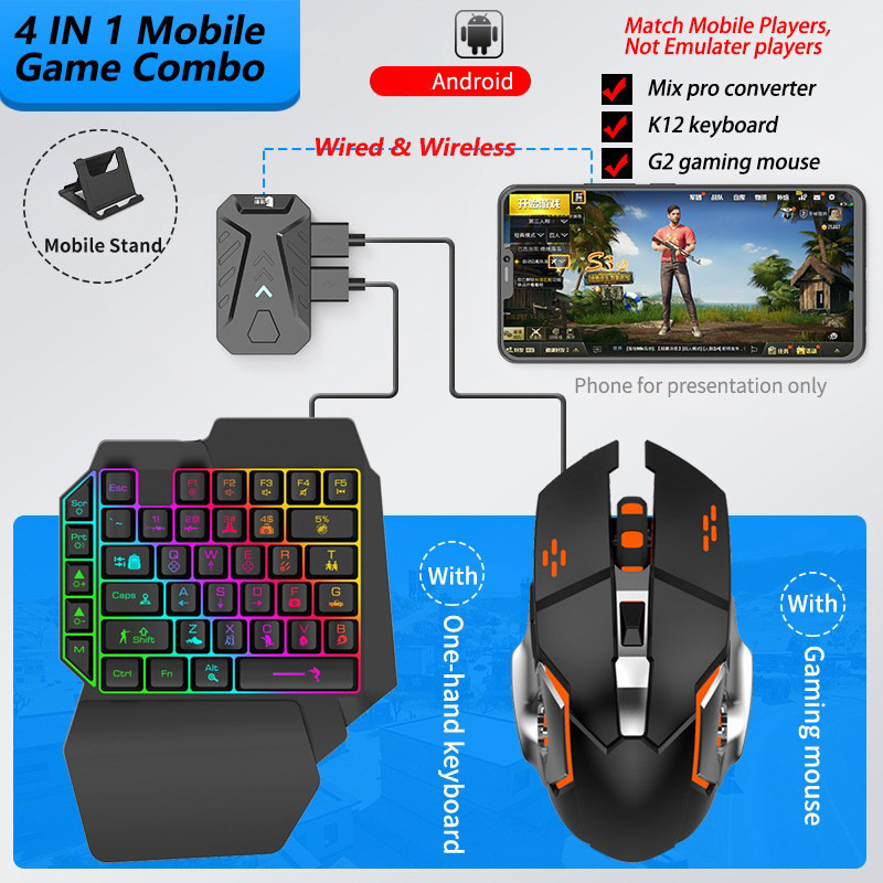 Mobile Games Converter Gaming  - Gaming Keyboard Mobile avis et prix
