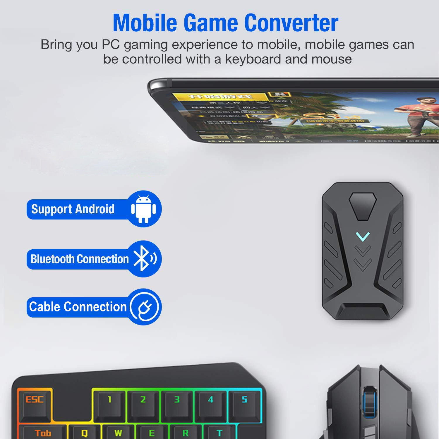 Mobile Games Converter Gaming  - Gaming Keyboard Mobile avis et prix