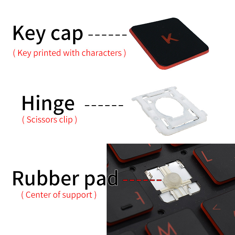 Replacement Keycap Key Cap Rub - Gaming Keyboard Asus avis et prix