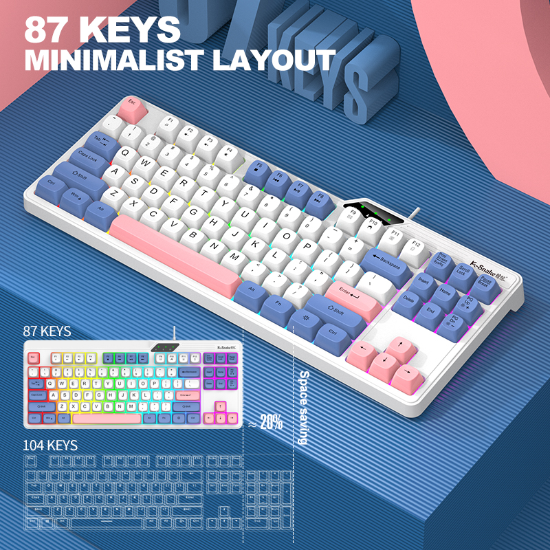 Wired Keyboard and Mouse Set，1 - Gaming Keyboard Mouse Set avis et prix