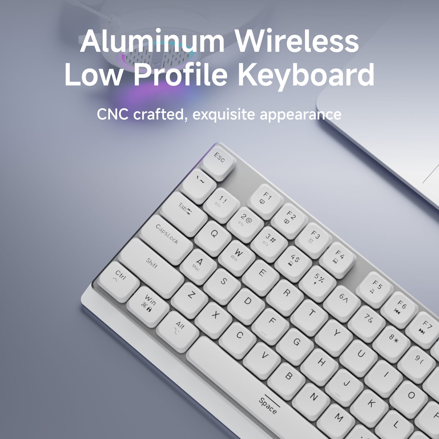 EWEADN Wireless Low-Profile Me - Gaming Keyboard Ergonomic avis et prix