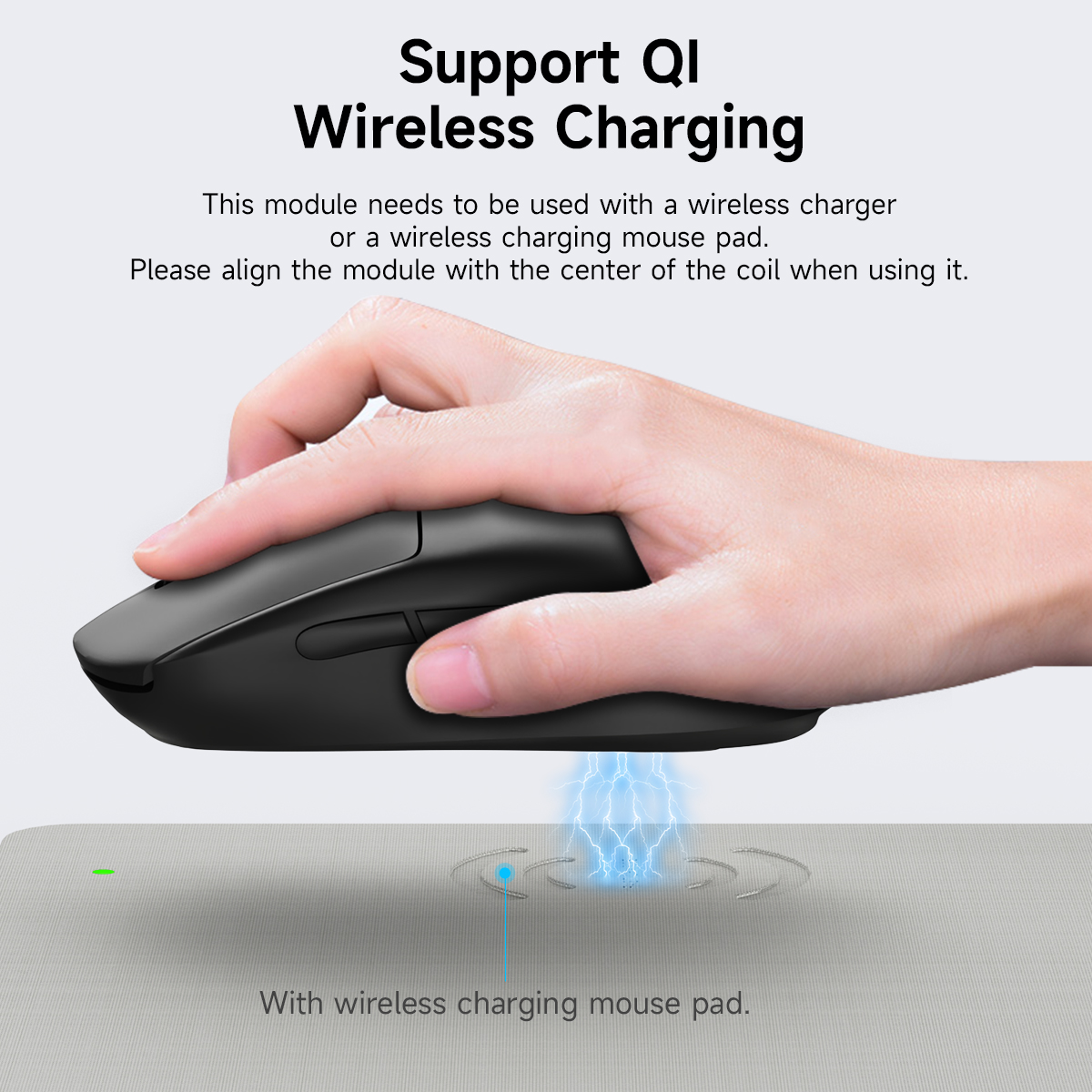 Qi Wireless Mouse Module for L - Gaming Keyboard Ergonomic avis et prix