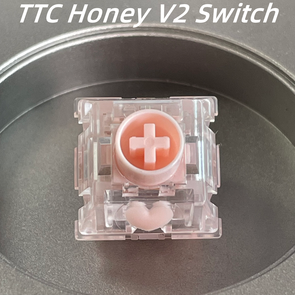 TTC Honey V2 Keyboard Switch 5 - Keyboard Gaming Transparent avis et prix